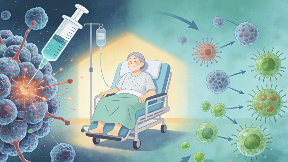 肺癌到了晚期，多1步治疗，少3分痛苦，4大改变看得见